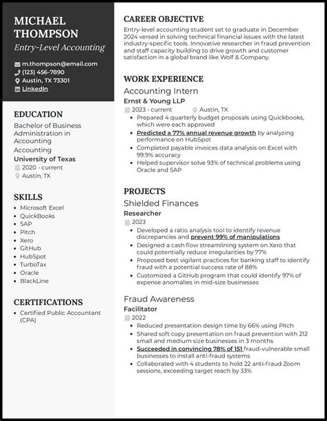 5 Entry Level Resume Examples & Guide for 2024.